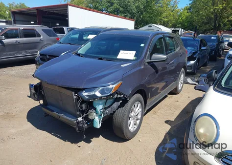 2018 Chevrolet Equinox Ls из США, поврежденный, VIN 3GNAXHEV0JL288651